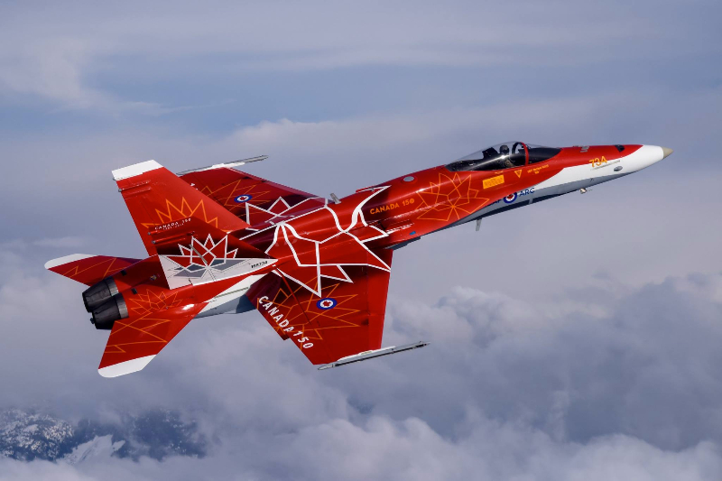 Canada150 CF18 Hornet