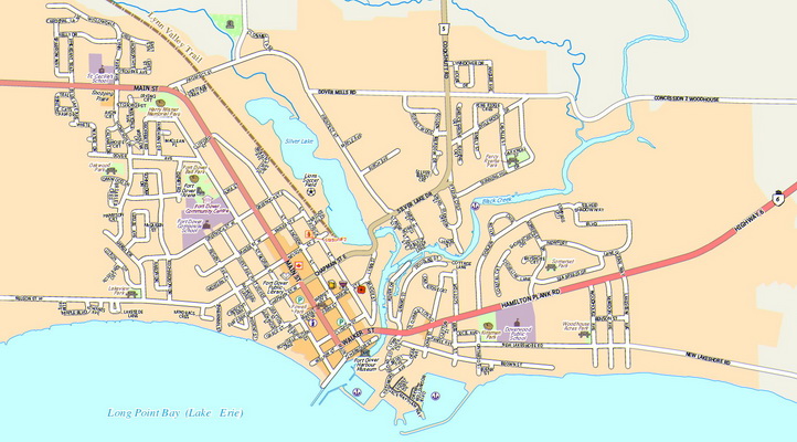 Port Dover 2012 Map