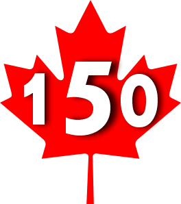 Canada 150 Maple Leaf 150
