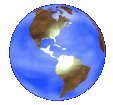 Rotating Earth Globe